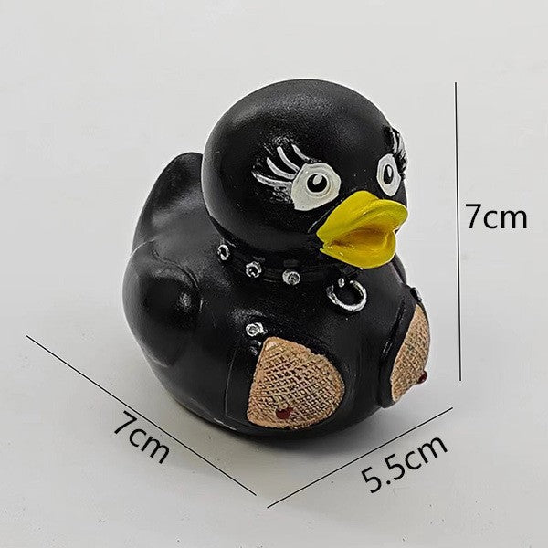 Wholesale Satan Duck Punk Rock Duck Crafts Decoration